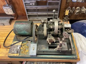 Antique key cutter