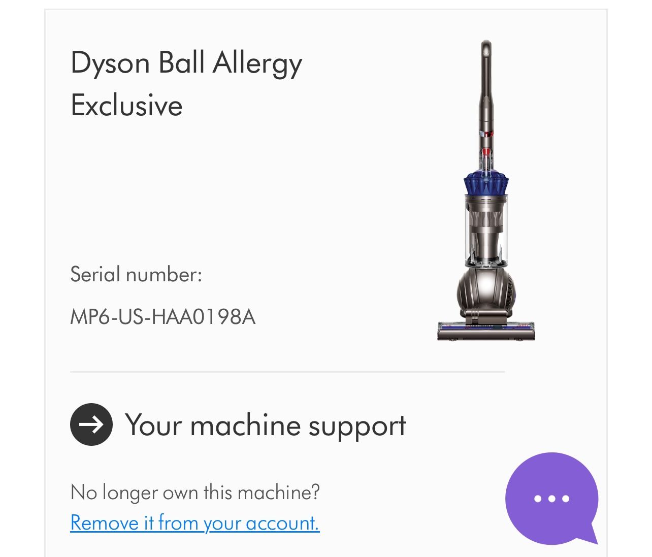 Dyson Ball Allergy Exclusive Vacuum With 4 Parts But Can Be Sold separately