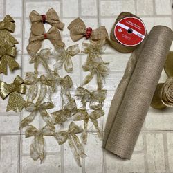 Christmas Ribbon Lot