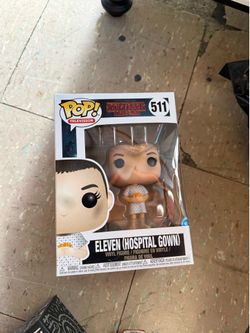 Funko Pop! Vinyl: Stranger Things - Eleven - (in Hospital Gown) #511