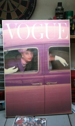 Vogue painting ,very cool and interesting painting