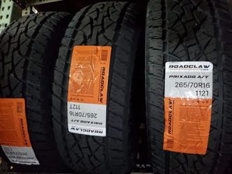 265/70/16 All Terrain Set Of Tires 