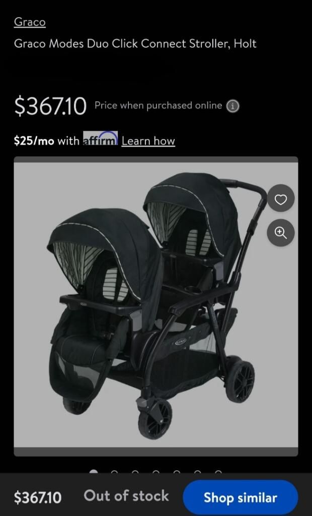 Graco Double Stroller