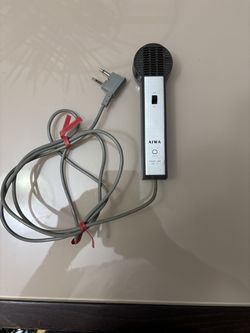 Vintage AIWA Cardioid Dynamic Microphone DM-72 Untested-Made In Japan-H12