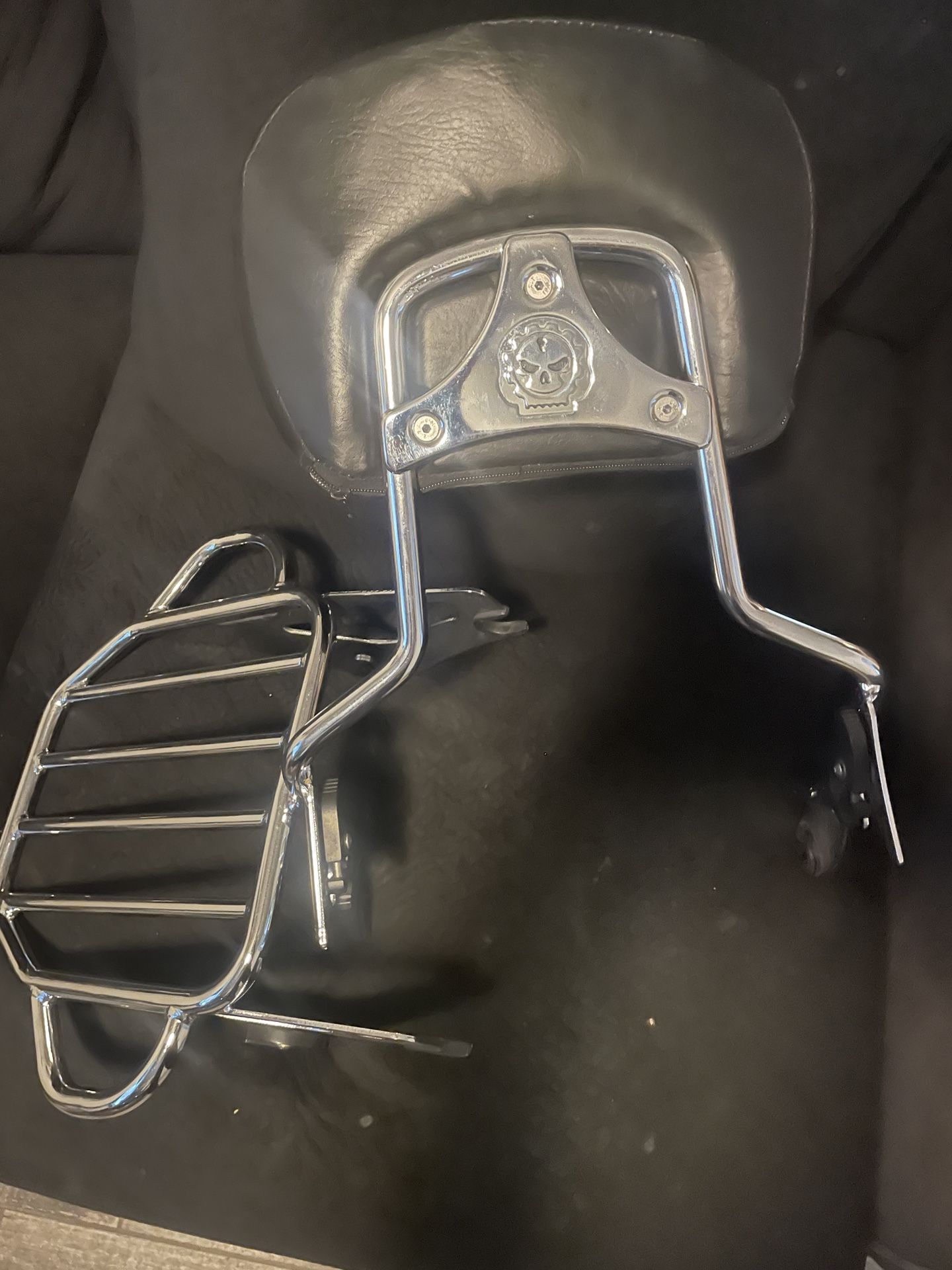 Harley Back Rest & Luggage Rack