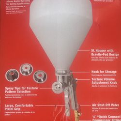 Homax Texture Gun&Hopper