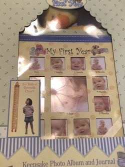 Baby Keepsake Photo Album & Journal