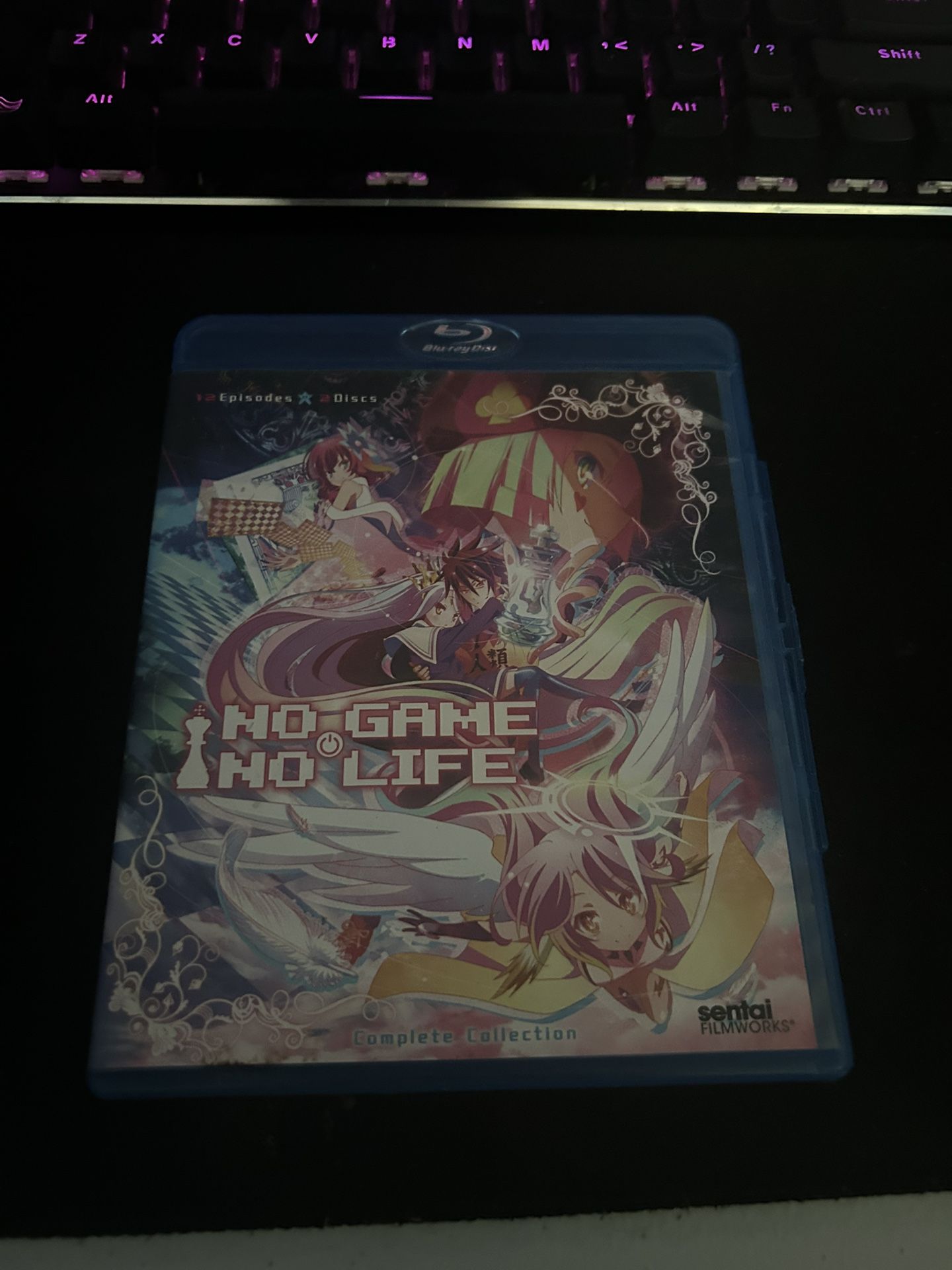 No Game No Life Complete Collection Anime Blu Ray Disc