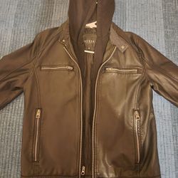 Guess Faux Leather Jacket 