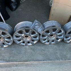  Buick / GM 19” X 7.5” , 4, 9 - Spoke Chrome Alloy Rims