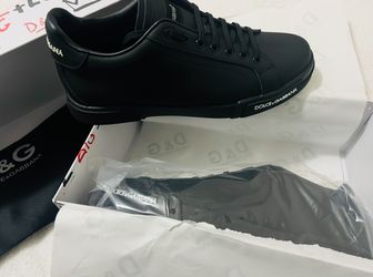 Dolce Gabbana calfskin nappa portofino sneakers