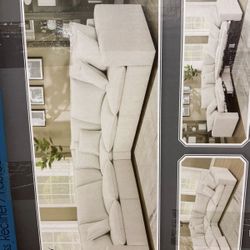 Brand New Alena Fabric Power Reclining Sectional – New in Boxes