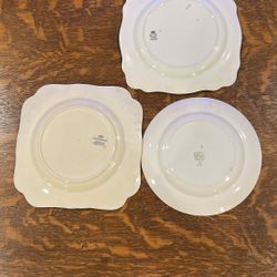 Chintz English Plates