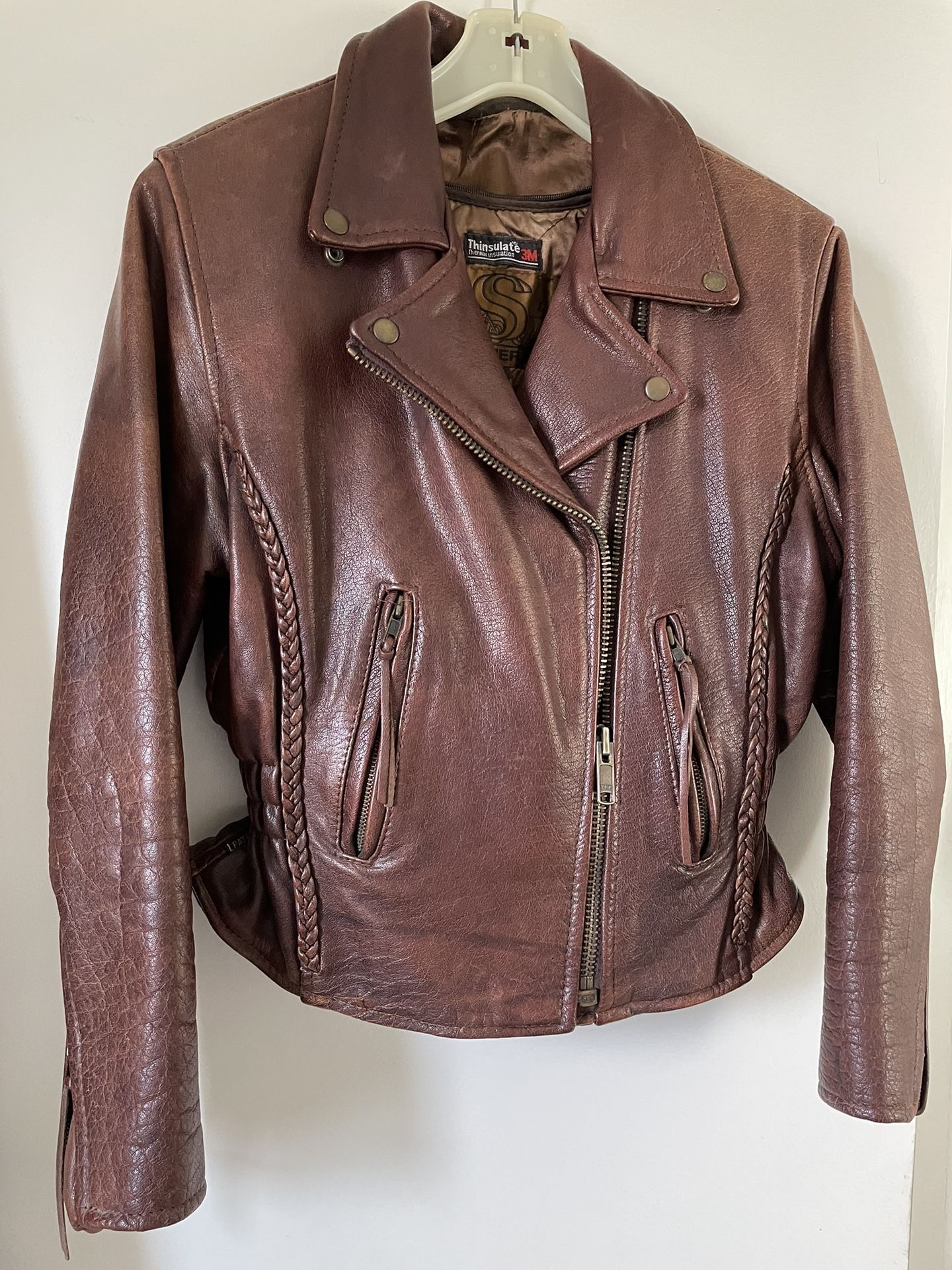  Brown Leather Jacket