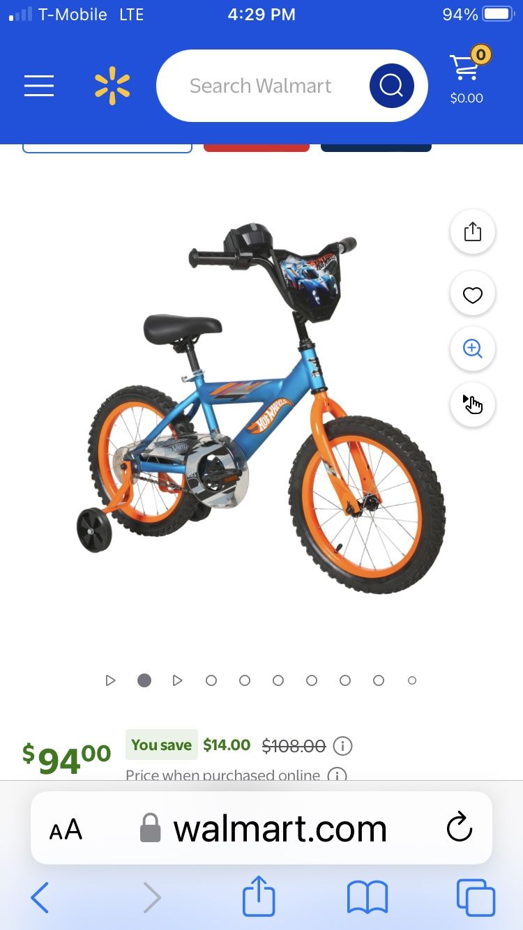 Hot Wheels BMX Bike 