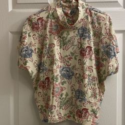 High Next Floral Top Size Large