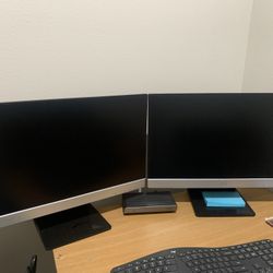 Dual HP Monitors 22inch - Price For Each