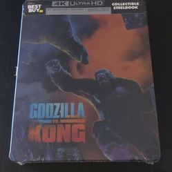 Godzilla Vs Kong 4K Steelbook