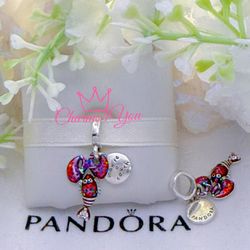 Adorable Charm 925 silver for Pandora moments bracelet.