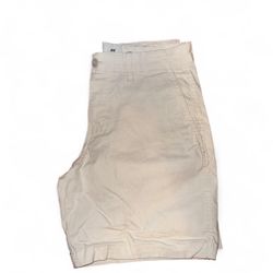 H&M Cream cotton chino shorts