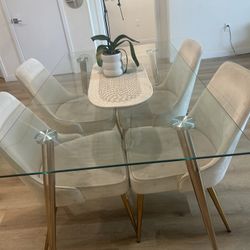 Dining Table Set For 4 