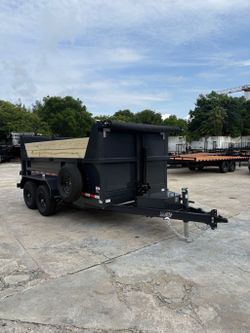 AMP 6 x 12 Buildable Side Dump Trailer 10k