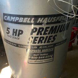 Campbell Hausfeld 5HP 80 Gallon Air Compressor