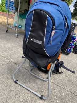 REI hiking backpack baby carrier