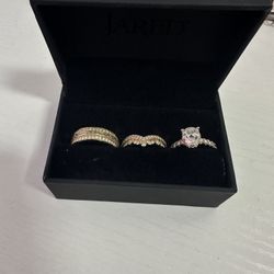 Wedding Ring, 2 Engagement Band