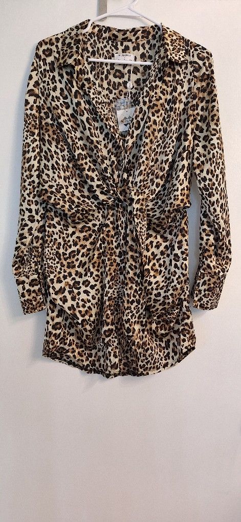 Leopard Dress Wrap (New)