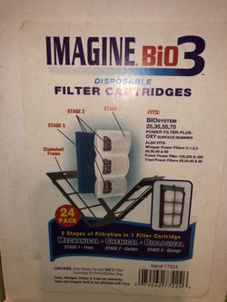 Disposable Filter for Aquariums