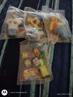 2007 Burger King Simpson Toys 