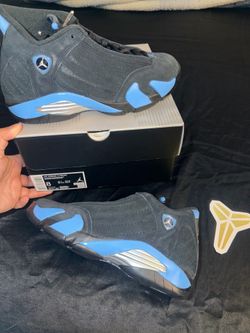 Air Jordan 14 Retro "Black/University Blue" size 8 men’s
