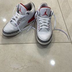  Nike Air Jordan 3 White Cement 2011 Size 9.5
