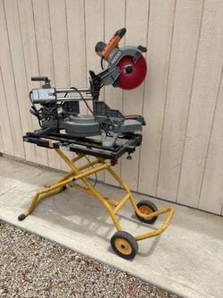 Ridgid 15-amp corded 12-inch dual-bevel sliding compound miter saw