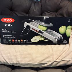 Brand New OXO Steel Chef’s Mandoline Slicer 2.0 – In Box