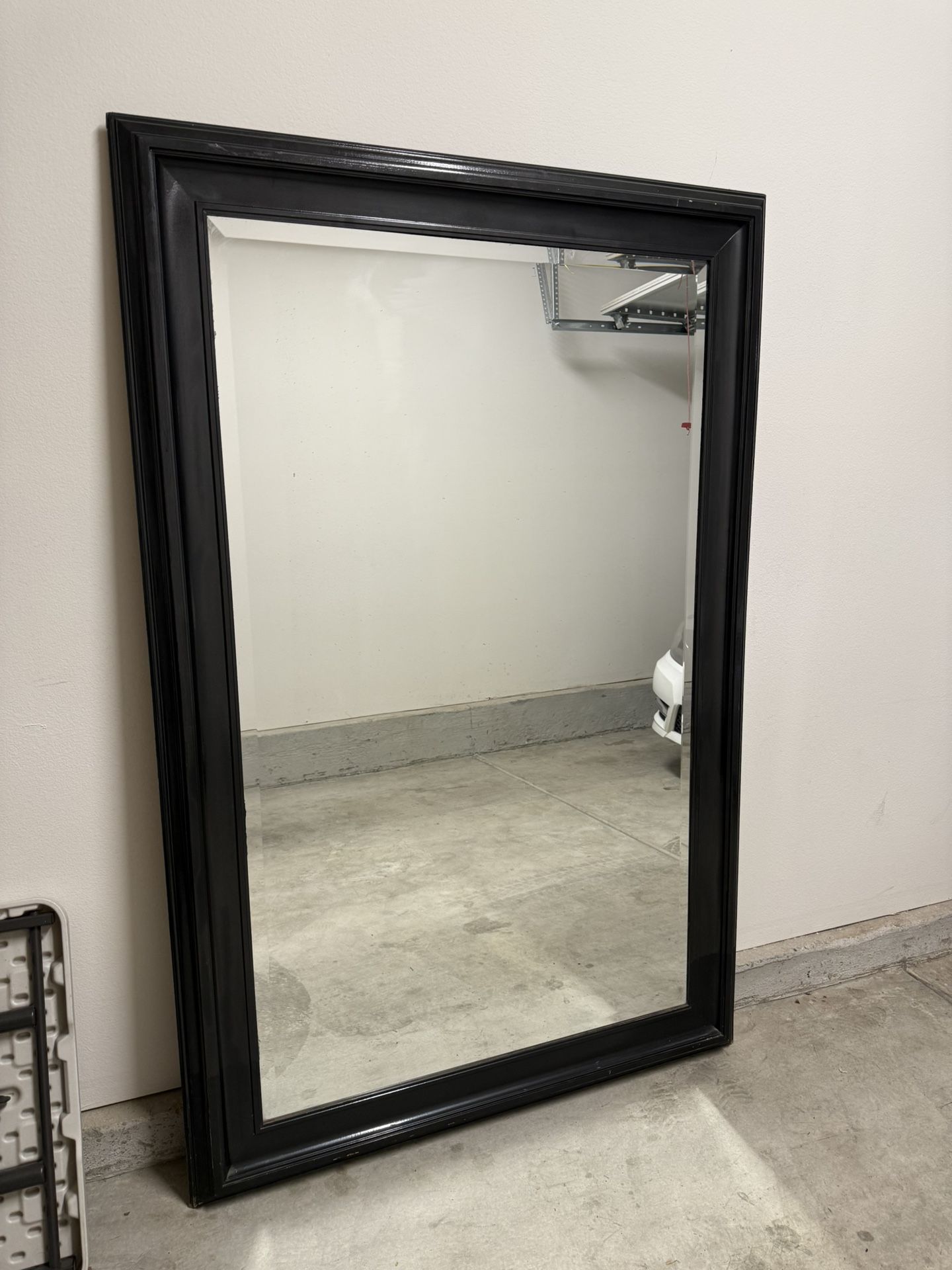 Mirror Black 6ft by 4ft Wood