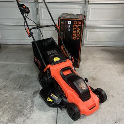 New BLACK+DECKER 20 in. 13 AMP Corded Electric Walk Behind Push Lawn Mower