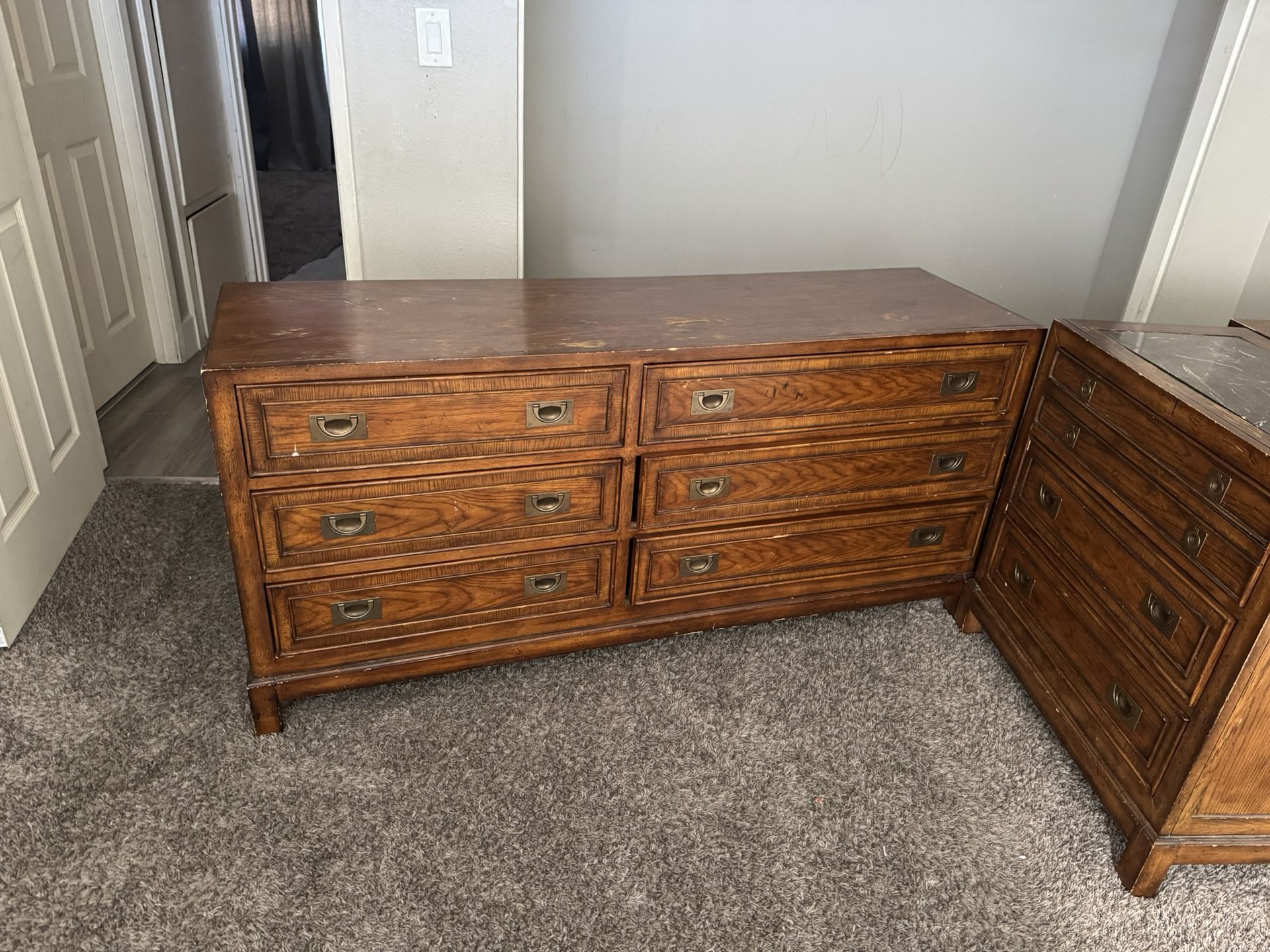 Dresser And 2 Night Stands