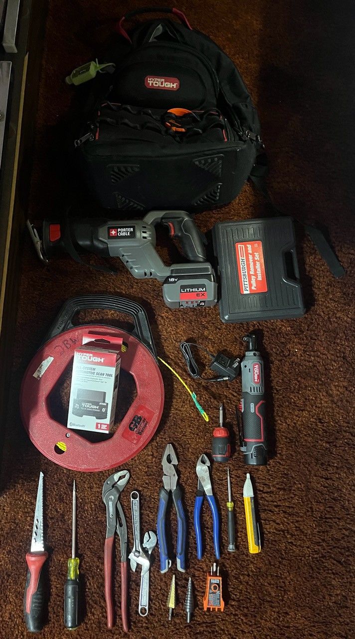 TOOLS USED IN GOOD CONDITION 