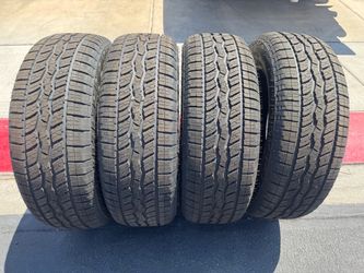 4 Falken AT 3wa tires 265/70/18 new