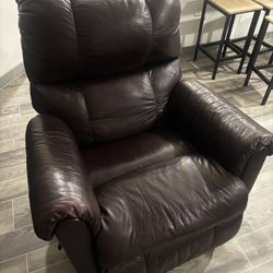 Leather Recliner - Bron