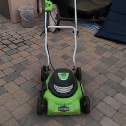 Green Works 18” 12A Mower