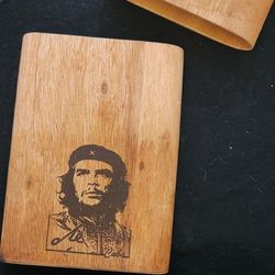 Wooden Che Guevara Cigar Box