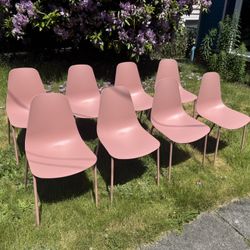 Pink Isla Dining Chairs (**multiple sets available) 