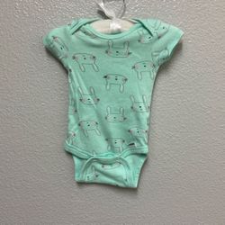New Born Onesies W/rabbits
