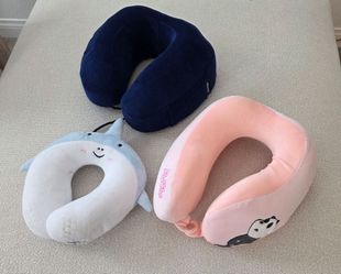 Airplane travel neck support