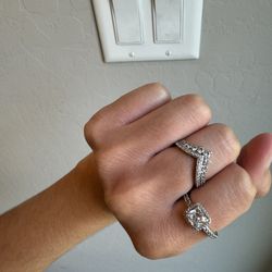 ✨Pandora Ring Bundle - 2 Rings Pandora Size 48