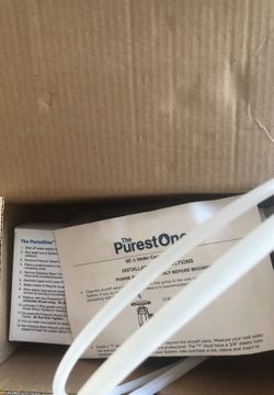Under counter water filter