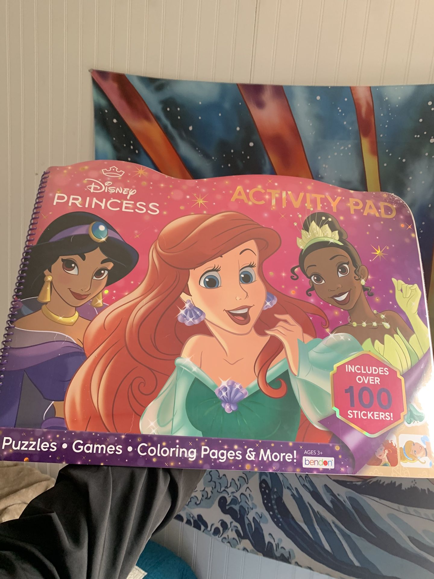 Disney Princess Activity Pad jumbo Brand New Sealed 